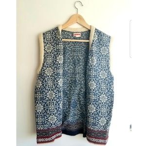 🦊 Vintage Norwear Wool Vest